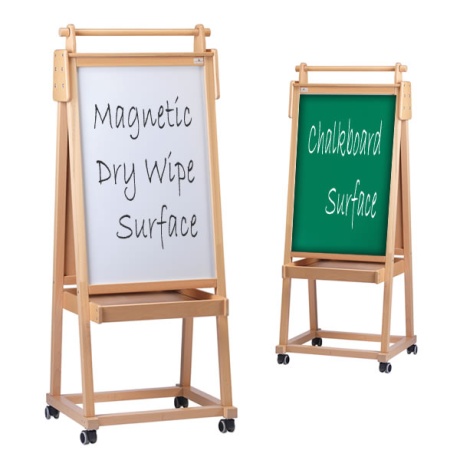 Spaceright Little Acorns Play N Learn Mobile Easel - Double Sided